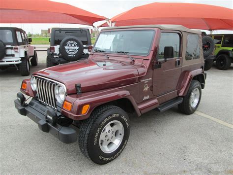Sold 2001 Jeep Tj Wrangler Sahara Edition Stock 366810 Collins Bros Jeep