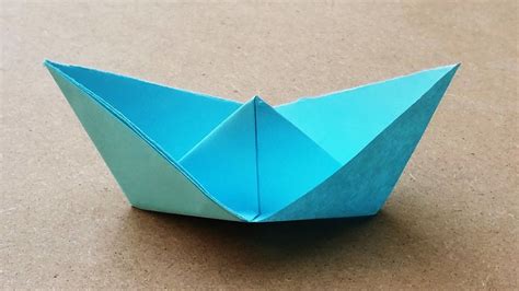 Easy And Simple Origami Paper Boat Ss Georgie Paper Boat