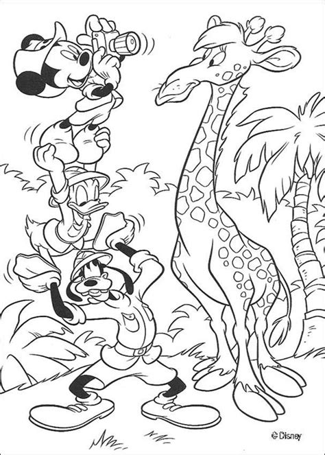 Mickey Mouse Coloring Pages Mickey Mouse Donald Duck Goofy Goof And