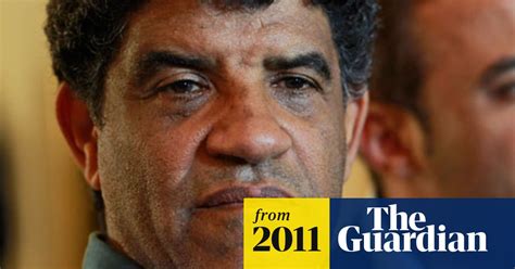 Gaddafis Intelligence Chief Captured Says Libyan Minister Libya