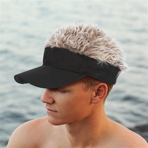 Flair Hair Sun Visor Cap Sebastian7