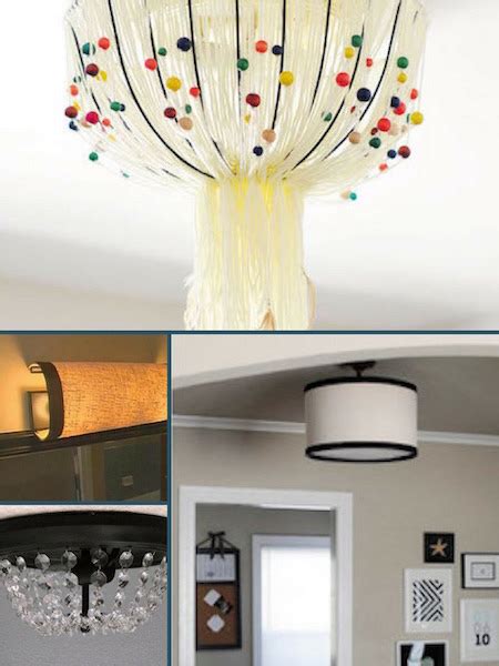 Diy Ceiling Light Makeover Diy Projects