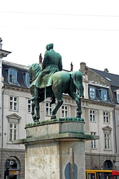 Equestrian Statue Of Christian X In Copenhagen Denmark