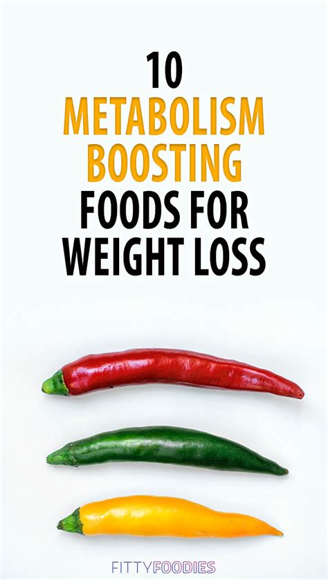 10 Metabolism Boosting Foods For Weight Loss Fittyfoodies