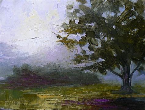 Landscape Oil Painting Tree Painting 6x8 Ooak By Carolschiffstudio 98