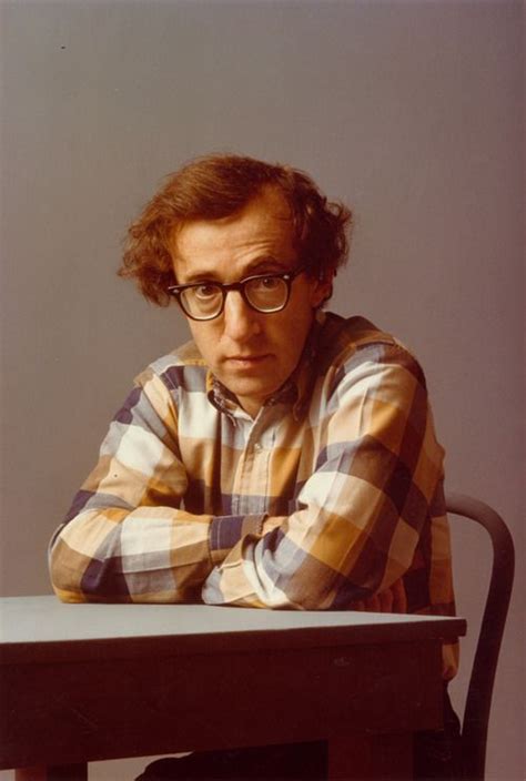 Original Photograph Of Woody Allen Undated Via Milton Glaser Design