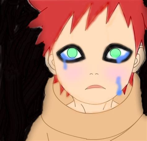 Sad Gaara ← An Anime Speedpaint Drawing By Saski Queeky Draw And Paint