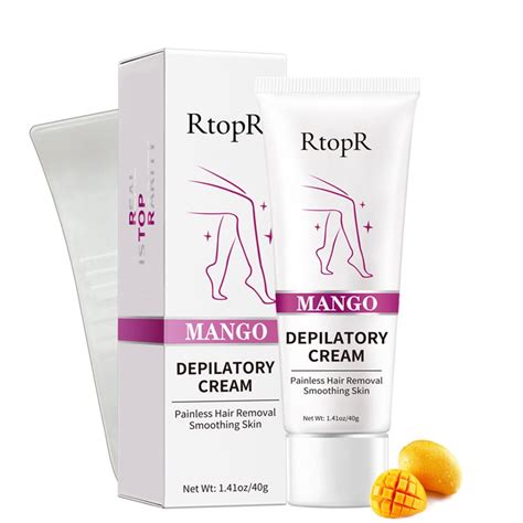 Rtopr Mango Hair Removal Cream For Men And Women Effective Product Whitening Hands Legs And
