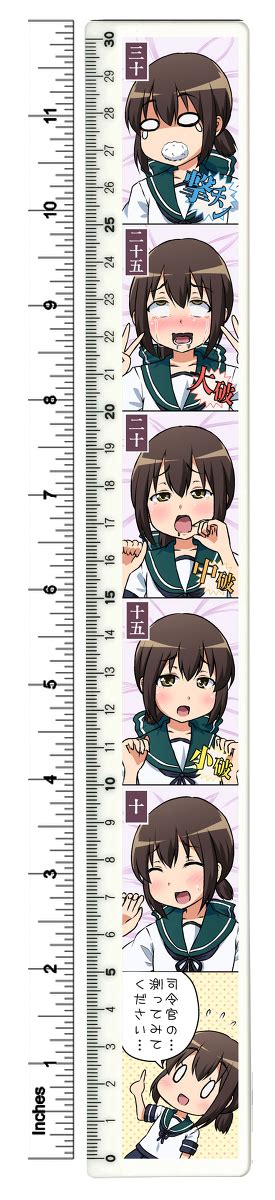 A Measuring Stick From Japan With Inches Added R Bigdickproblems