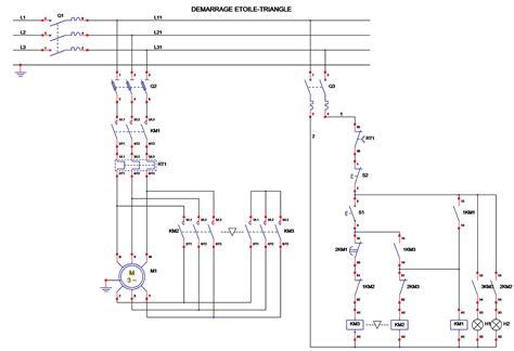 The Electro Tech Cours Démarrage Étoile Triangle Dun Moteur Asynchrone