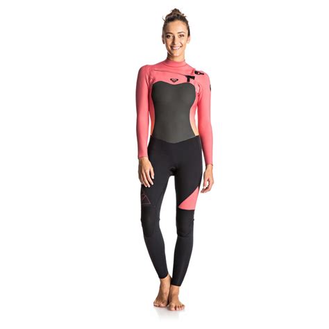 Roxy Syncro Chest Zip Gbs 32 Summer Wetsuit Paradise Pink Mlro