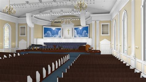 Traditional Church Sanctuary Church Various Color Options Boiling