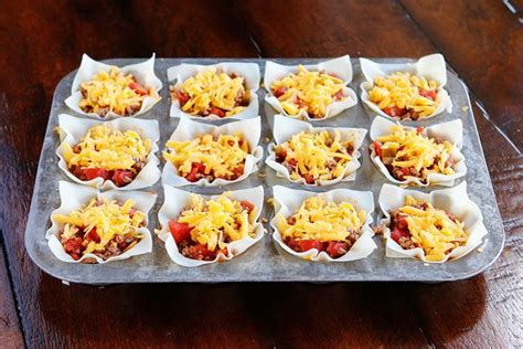 Crunchy Taco Cups — A Fun And Easy Taco Recipe Recipe Easy Taco