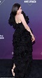 Descendants star Sofia Carson poses up a storm in ruffled black gown at ...
