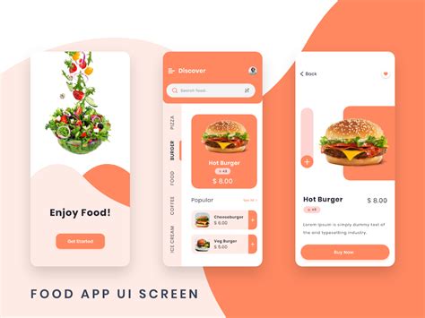 Food App Ui Design Uplabs