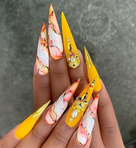 43 Of The Best Orange Nail Art Ideas And Designs Stayglam