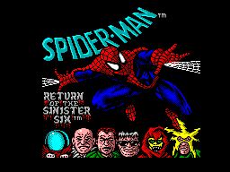 Spider Man Return Of The Sinister Six Screenshots For SEGA Master System MobyGames