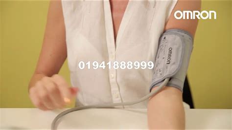 Omron Automatic Blood Pressure Monitor With Comfit Cuff Youtube