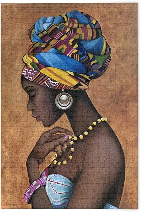 Alaza Jigsaw Puzzles For Adults 500 Pieces Afro African