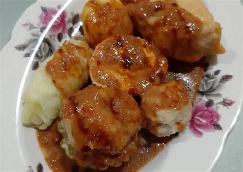 Resep siomay bandung ala mei's kitchen oleh mei's kitchen. Resep Siomay Bandung / Baso Tahu Lengkap oleh Amanda ...