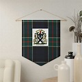 Calhoun Scottish Tartan Family Crest Wall Hanging Home Decor - Etsy