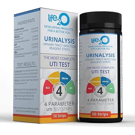 Amazon Com AZO Urinary Tract Infection UTI Test Strips Accurate Results In Minutes