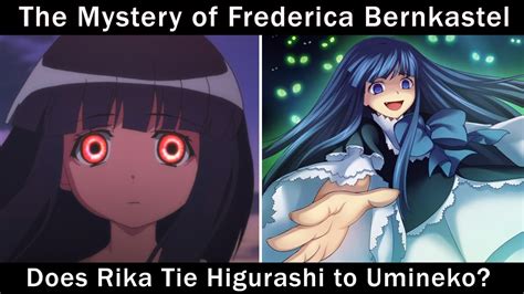 Who Is Frederica Bernkastel The Fate Of Rika Higurashi And Umineko Youtube