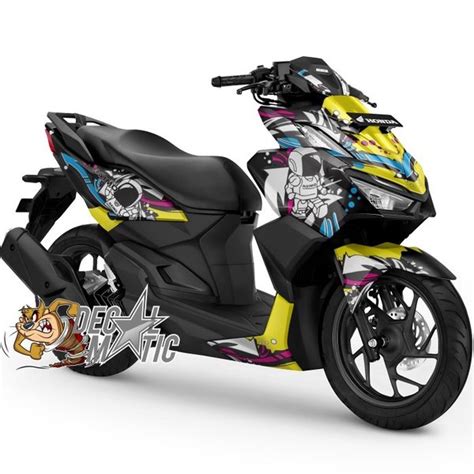 Jual Decal Stiker Full Body Motor Honda Vario Robot Asimo Honda Di Lapak Decalmatic