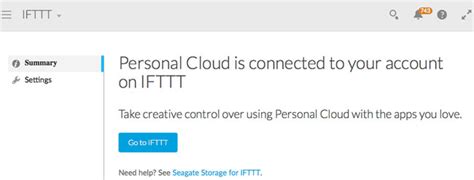 The personal cloud is made by seagate so there should be no surprise that it contains seagate hard drives, though there's nothing to stop you swapping i connected it to the power and my router and within a few minutes my mac had detected it as a shared storage device. IFTTT for Seagate Network Storage User Manual - Review ...
