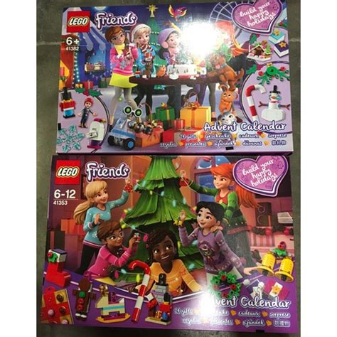2 Lego Friends Advent Calendar Sets 41382 And 41353 Retire Barnebys
