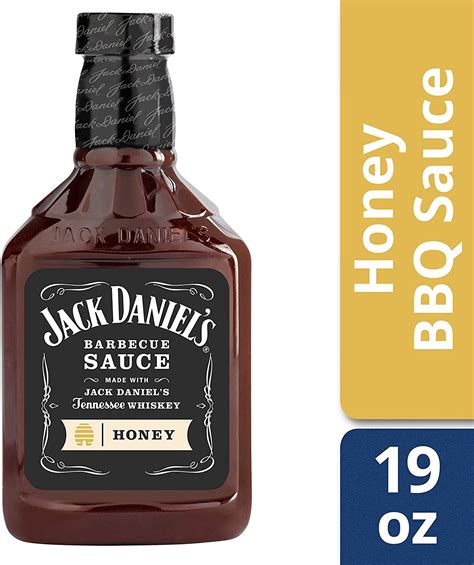 Jack daniels whiskey gift box contains 1 x jack daniels whiskey 700ml and 6 hershey's kisses chocolates, presented in a luxury black gift box with ribbon and card. Jack Daniel's Barbecue Sauce Honey 539g - Sweetsworld ...