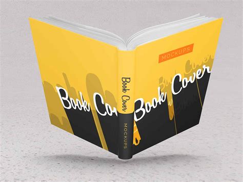 Free Simple Front And Back Cover Book Mockup Psd