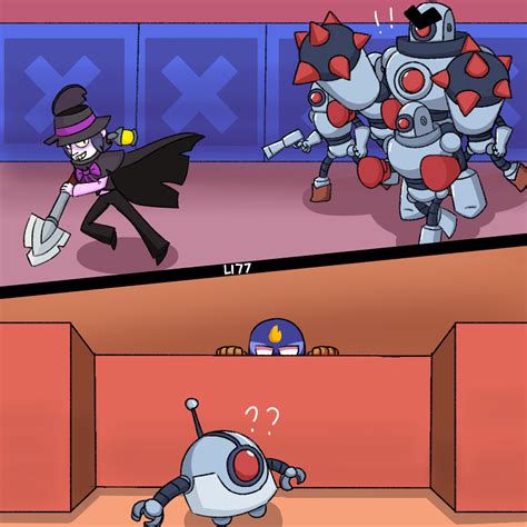 Robo Rumble Bug Then And Now Brawl Stars By Lazuli177 On Deviantart