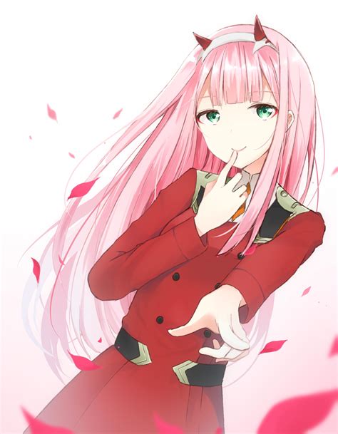 Zero Two Wallpaper 1920x1080 Hd Desktop Wallpaper Minimal Zero Two