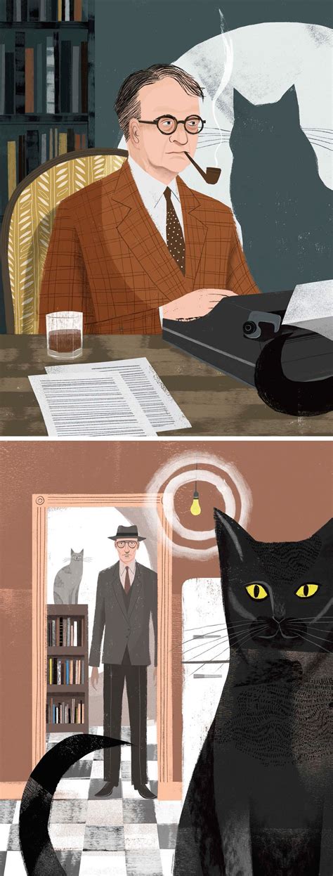 Scribbled cat on a brown paper bag. Of Cats and Men Profiles Notable "Crazy Cat Men ...