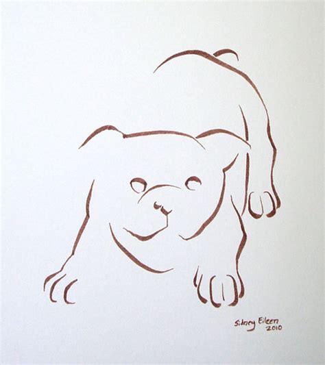 Minimal Dog Drawing Dog Drawing Minimal Drawings Art
