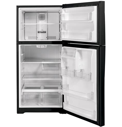 Ge Gts22kgnrbb Ge® 219 Cu Ft Top Freezer Refrigerator