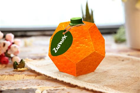 Zumox Orange Juice Student Project Packaging Of The World