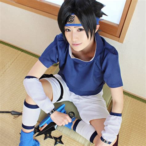 Naruto Sasuke Uchiha Outfit Cosplay Costume In Anime Costumes From My