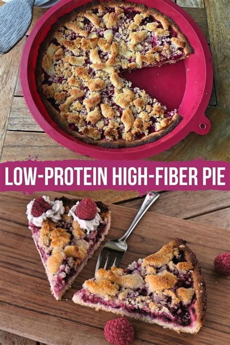The combination of porridge oats, blueberries, yogurt, seeds and nuts will keep you fuller for longer. Low Protein High Fiber Pie | Recipe | High fiber foods ...