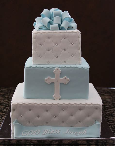There are 6940 christening cakes for sale on etsy, and they cost $13.12 on average. .: Boy Baptism Cake