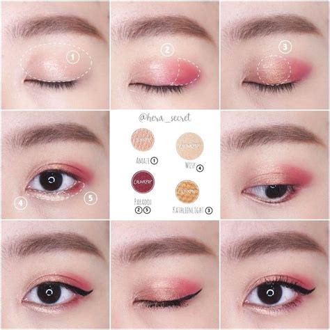 tutorial feminine hanbok makeup by heizle korean eye makeup asian eye makeup ulzzang makeup