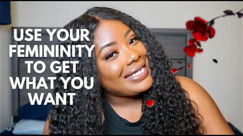 How To Be Feminine Femininity Black Femininity Feminine Allure
