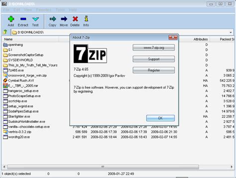 7 Zip For Windows 7 7 Zip Ultimate Archiving Tool Windows 7 Download