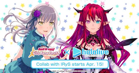 Bang Dream Girls Band Party Collaboration With Holoens Irys