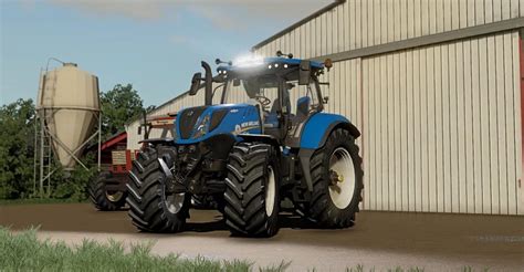 New Holland T7 Swb Edited V1 0 Tractor Farming Simulator 2022 19 Mod