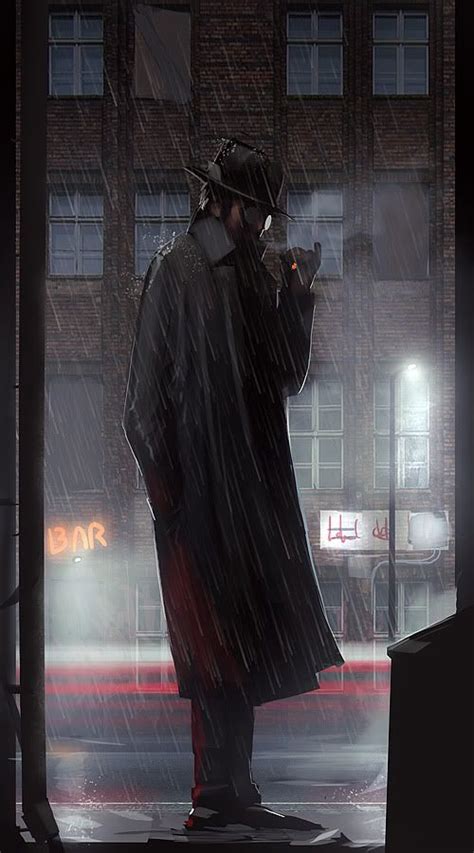 Fantastic Non SR Shadowrunesque Art Thread Detective Aesthetic Noir