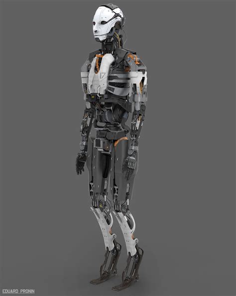 Human Robot Design Eduard Pronin Robots Concept Robot Design