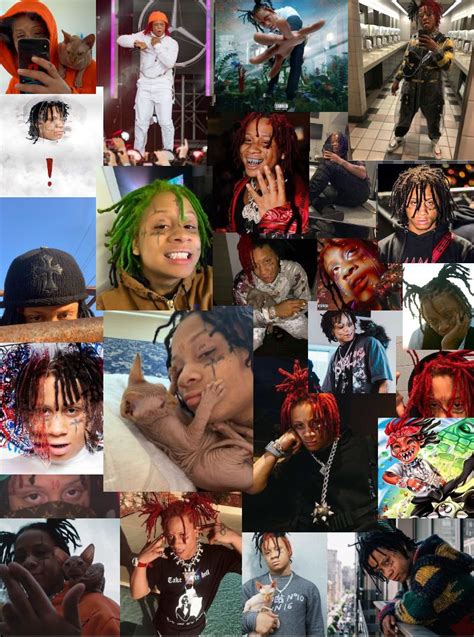 Trippie Redd Aesthetic Collage Dope Wallpapers Backgrounds Phone
