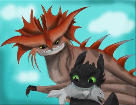 Toothless And Cloudjumper How Train Your Dragon How To Train Your